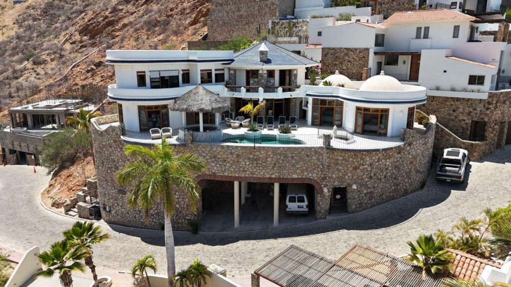 Cabo San Lucas Pedregal Csl Casa Agave presents a rare invitation to experience the raw beauty and vibrant life of the Pacific Ocean from a residence of contemporary distinction. Designed for those who seek both serene sanctuary and moments of shared delight, this seven-bedroom oceanfront home offers an unparalleled connection to the stunning Los Cabos coast.Imagine waking to the sound of waves, the horizon a canvas for breathtaking sunrises. At Casa Agave, the expansive living spaces seamlessly merge with the coastal landscape, offering uninterrupted โ 175 Camino Grande, Cabo San Lucas, BS