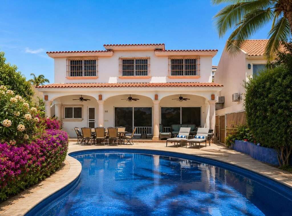 Cabo San Lucas Finisterra Authentic Mexican Home with Golf Course – 49 Paseo Finisterra, San Jose del Cabo, BS